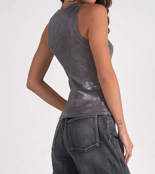 Elan - Glitter Tank Top