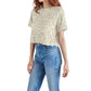 Steve Madden - Cressa Sequin Short Sleeve Top