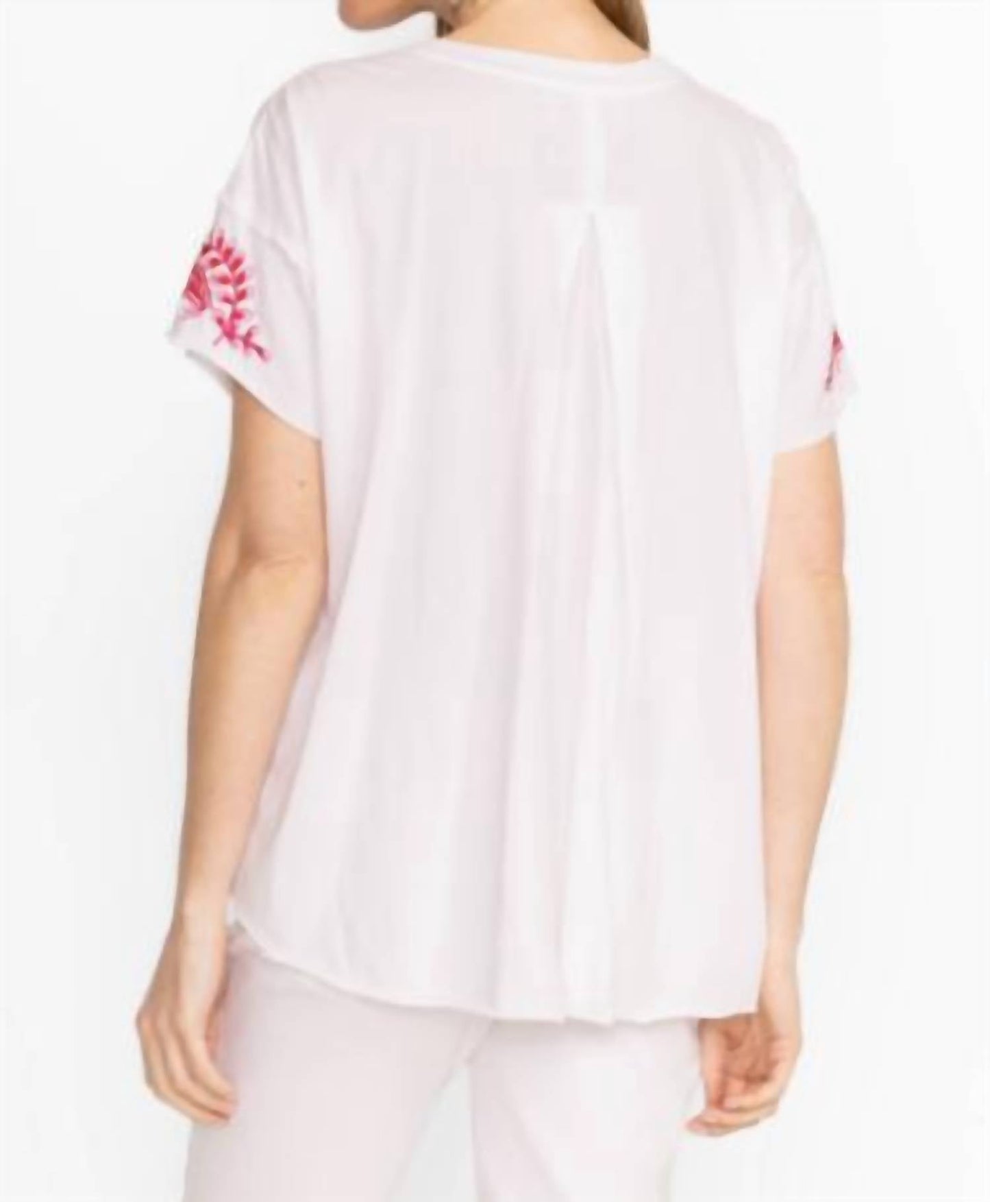 Johnny Was - Cassia Raw Detail Swing Tee