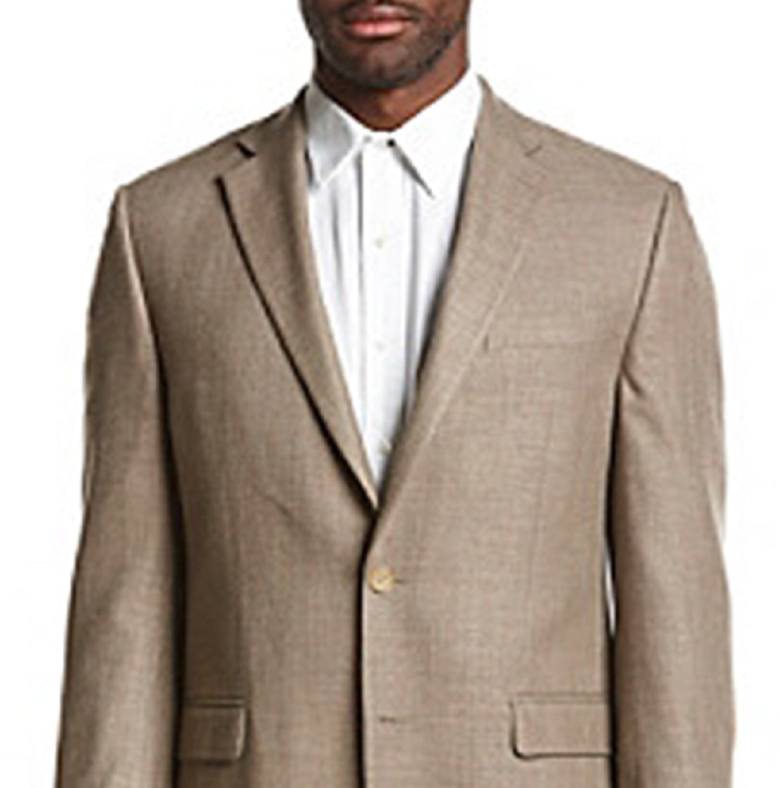 Ralph Lauren Men's Classic Fit Neat Ultraflex Sport Coat Brown Size 40