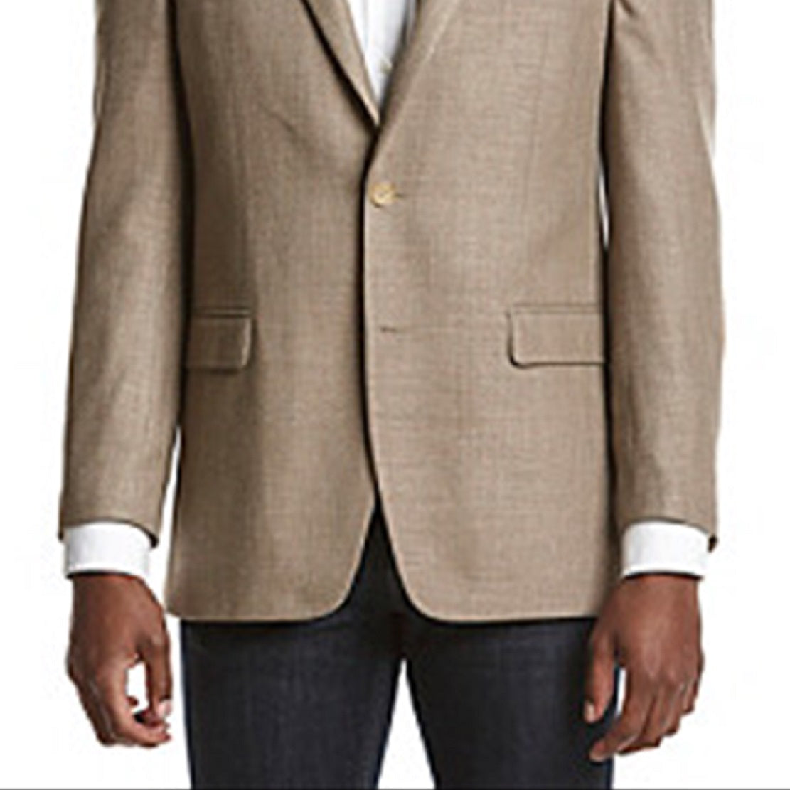 Ralph Lauren Men's Classic Fit Neat Ultraflex Sport Coat Brown Size 40