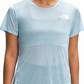 The North Face Women's Sunriser Short Sleeve Shirt Blue Size X-Large