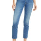 MOTHER Dazzler Straight Leg Ankle Jeans in Birds Of Paradise  Size 26