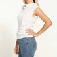 Fdj - Rushed Cap Sleeveless Top