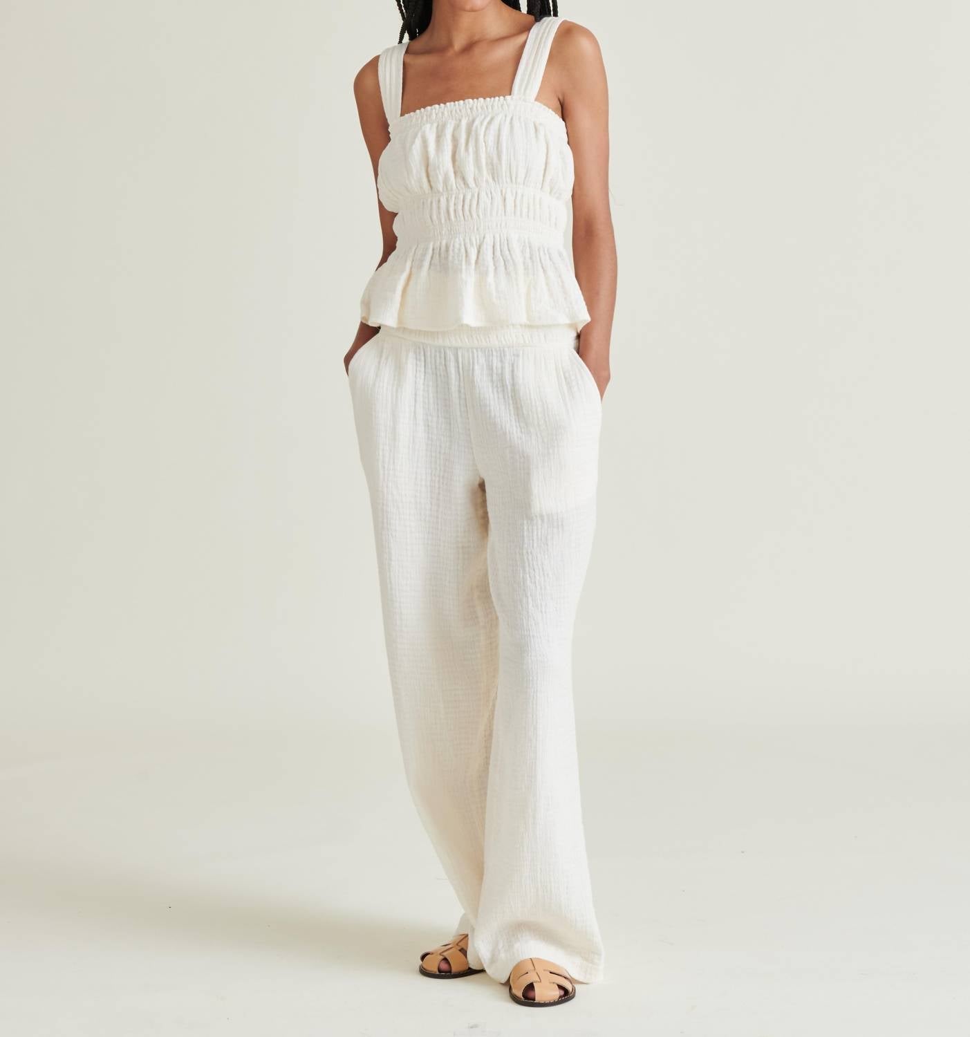Bb Dakota - Sm Pomeline Wide Leg Pant