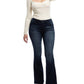 1822 Denim - Long Mid-rise Vintage Flare Jeans