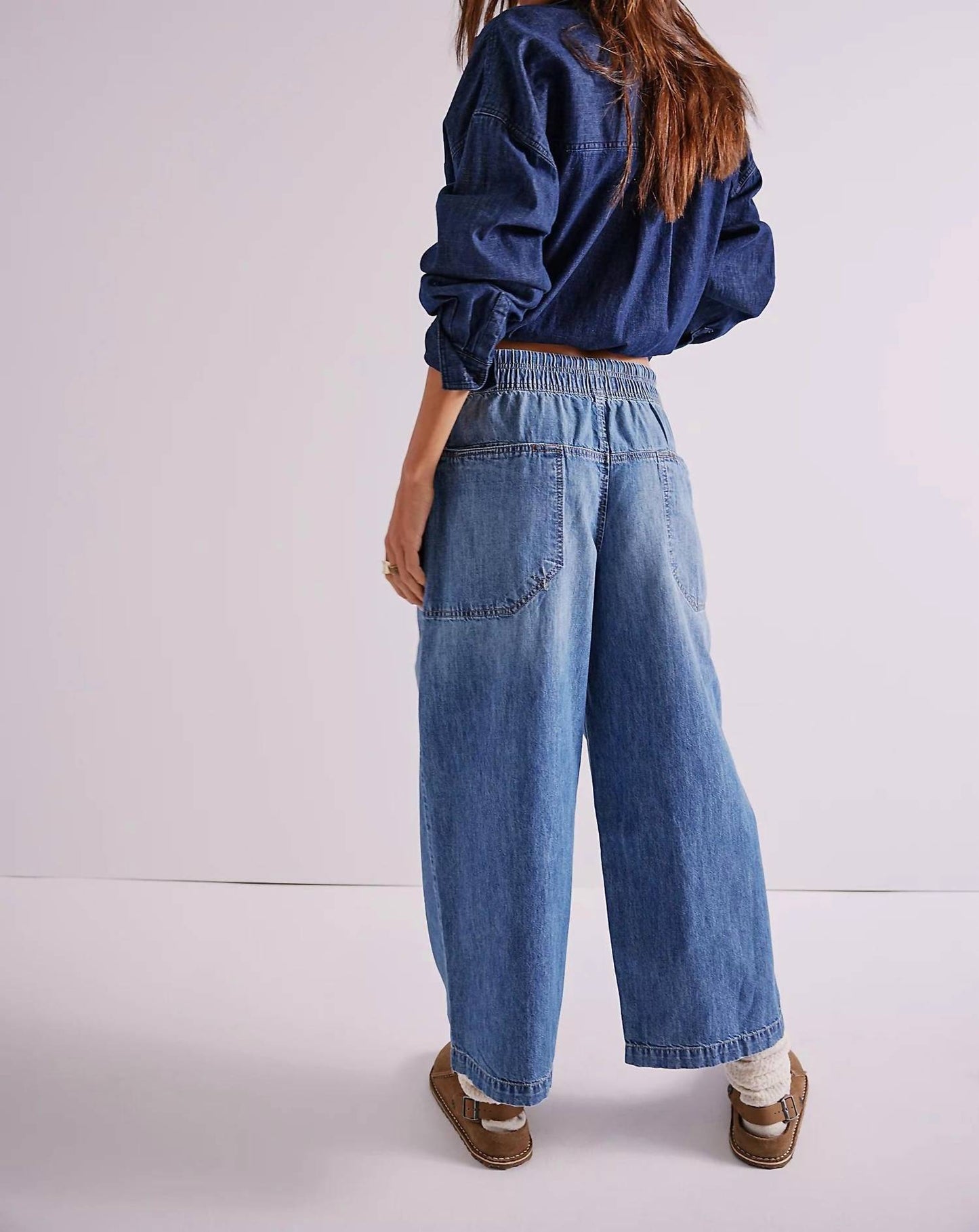 Free People - Easy Peasy Pull-on Jeans