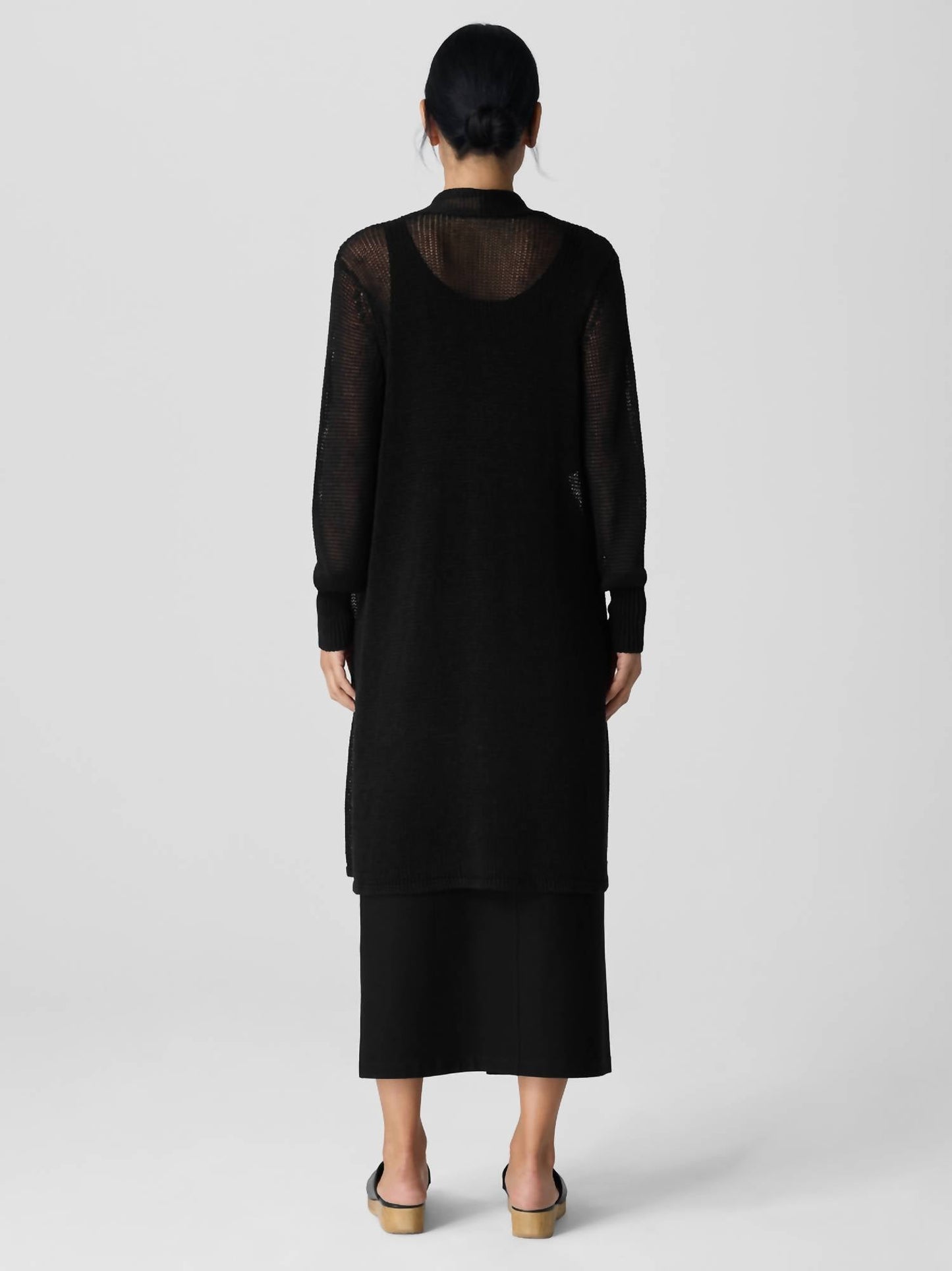 Eileen Fisher - Organic Linen Cotton Cord Long Cardigan