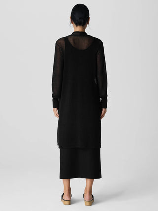 Eileen Fisher - Organic Linen Cotton Cord Long Cardigan