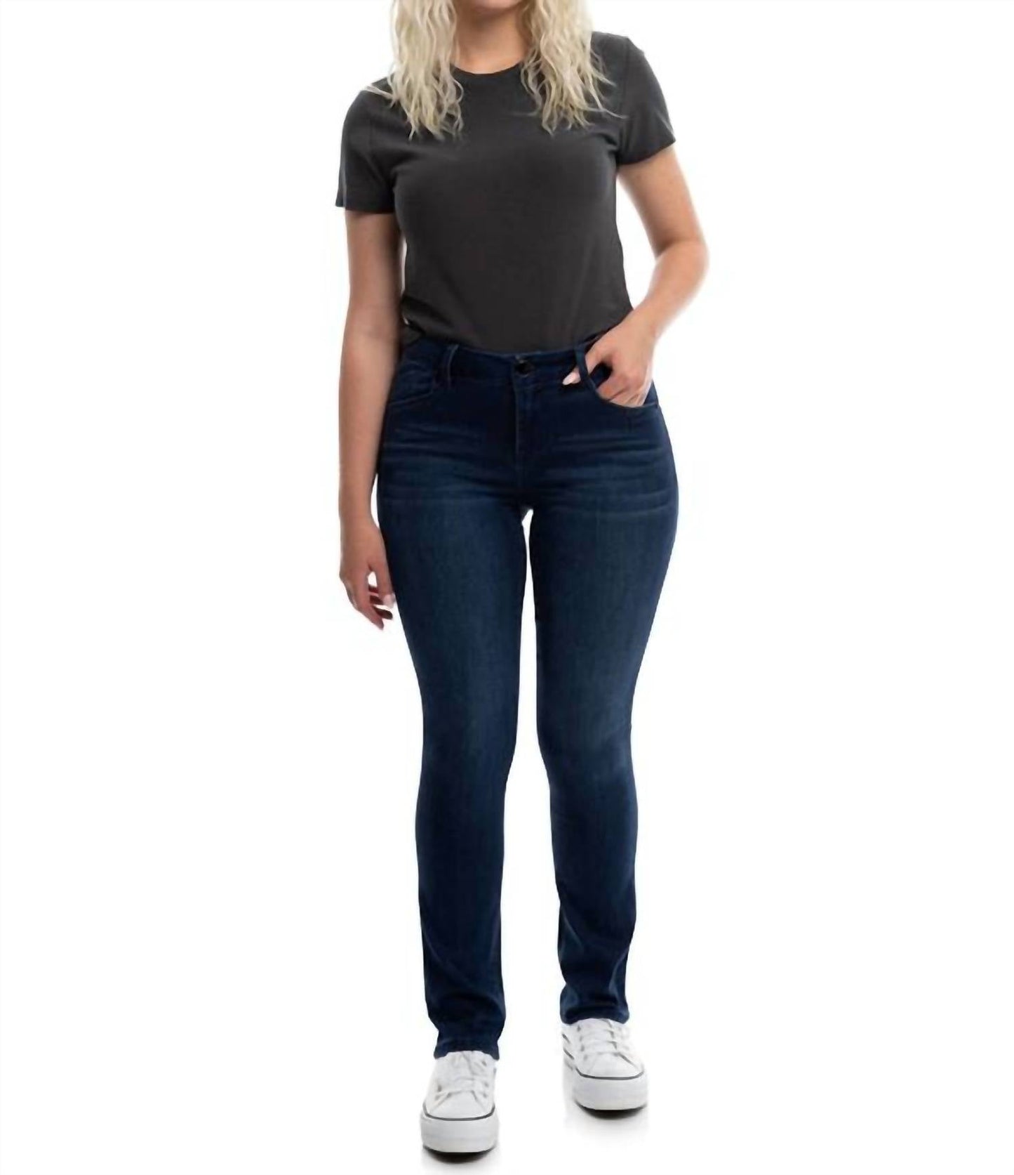 1822 Denim - Better Butter Mid Rise Slim Straight Jean