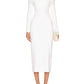 Enza Costa - Off-Shoulder Midi Dress