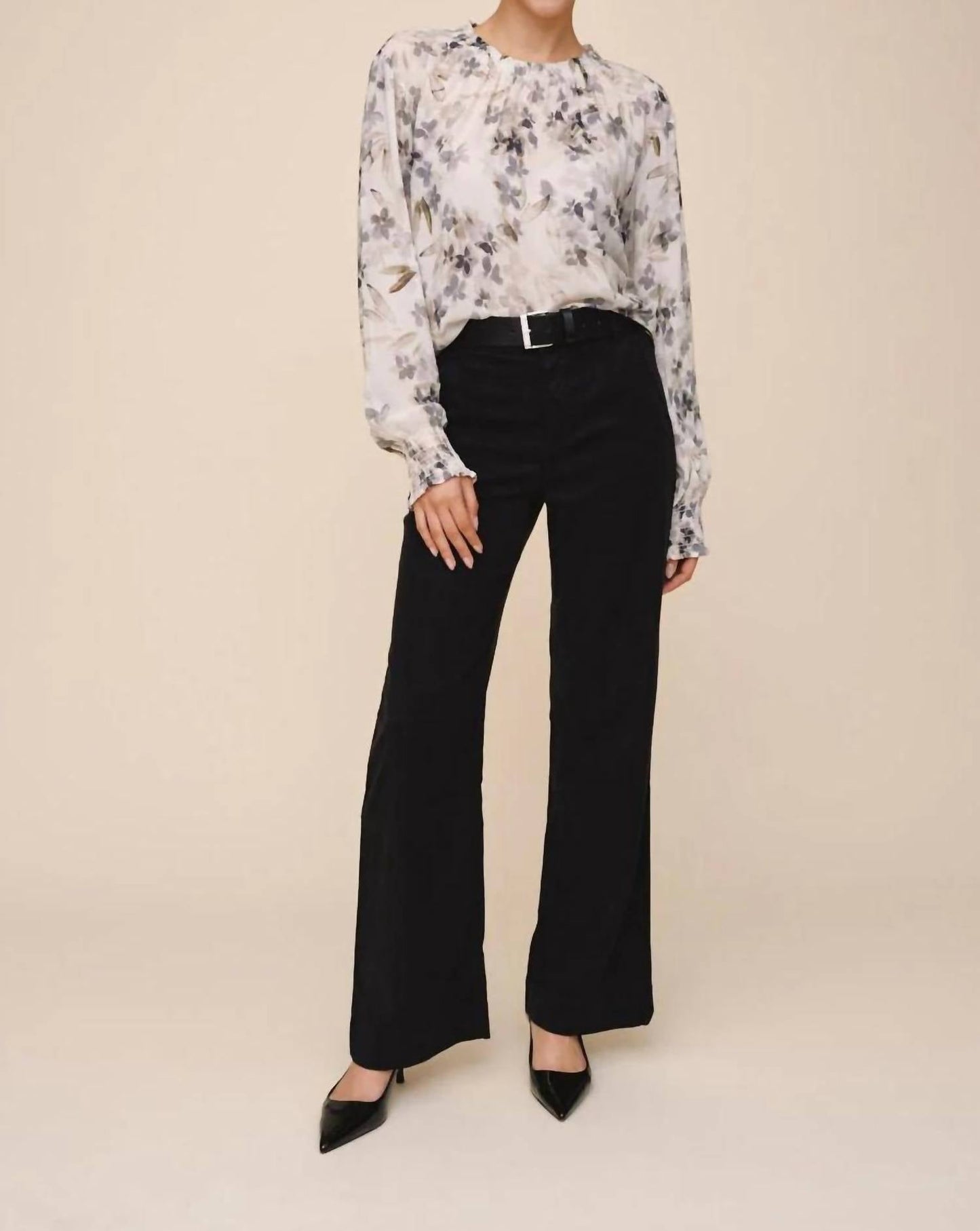 Bella Dahl - Elastic Shirred Blouse