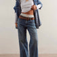 Free People - Benji Relaxed Wide Leg Jeans