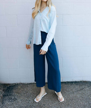 Z Supply - The Perfect Linen Button Top