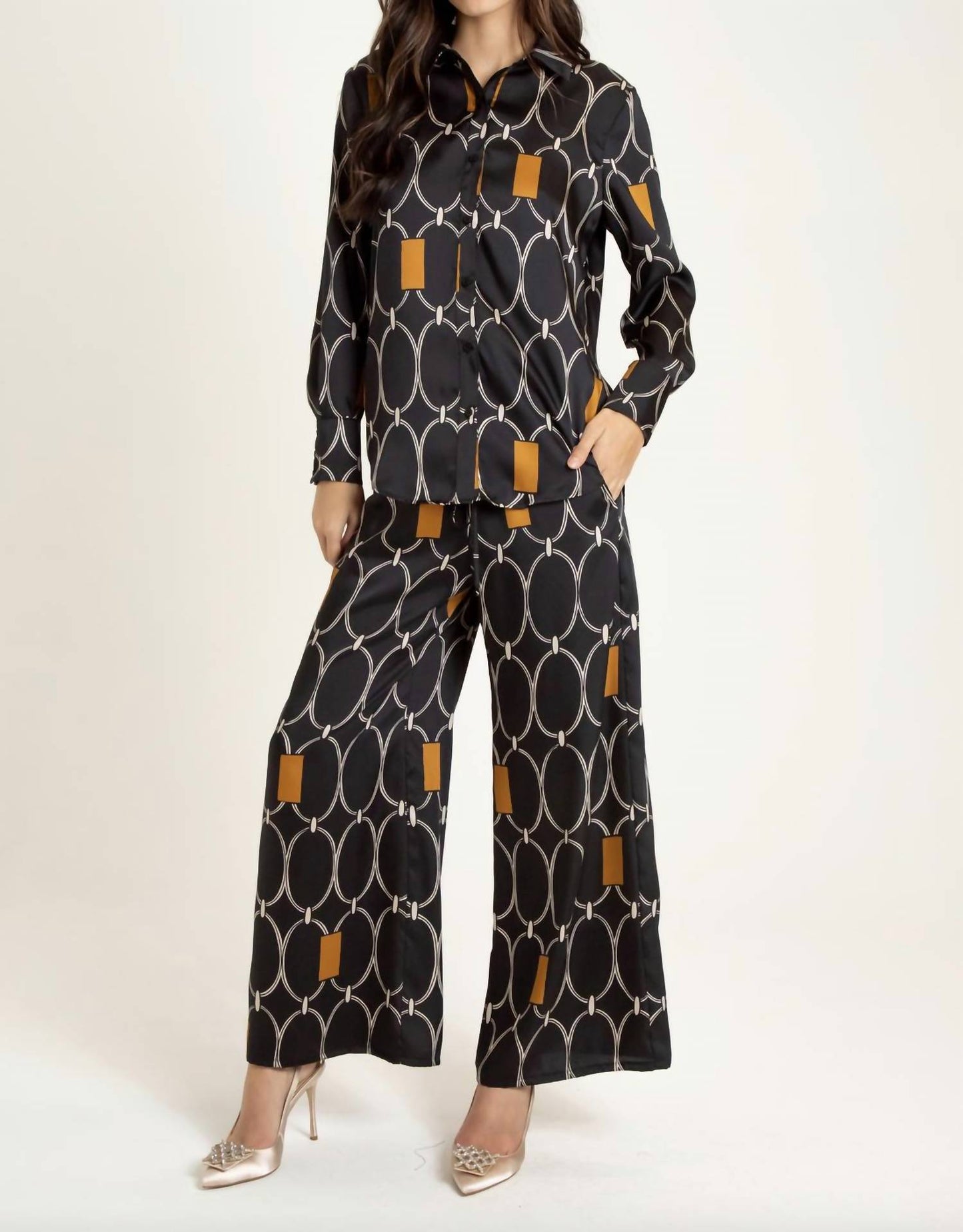 Lavender Brown - Alora Pants