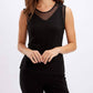 Frank Lyman - Sleeveless Mesh Pullover Top