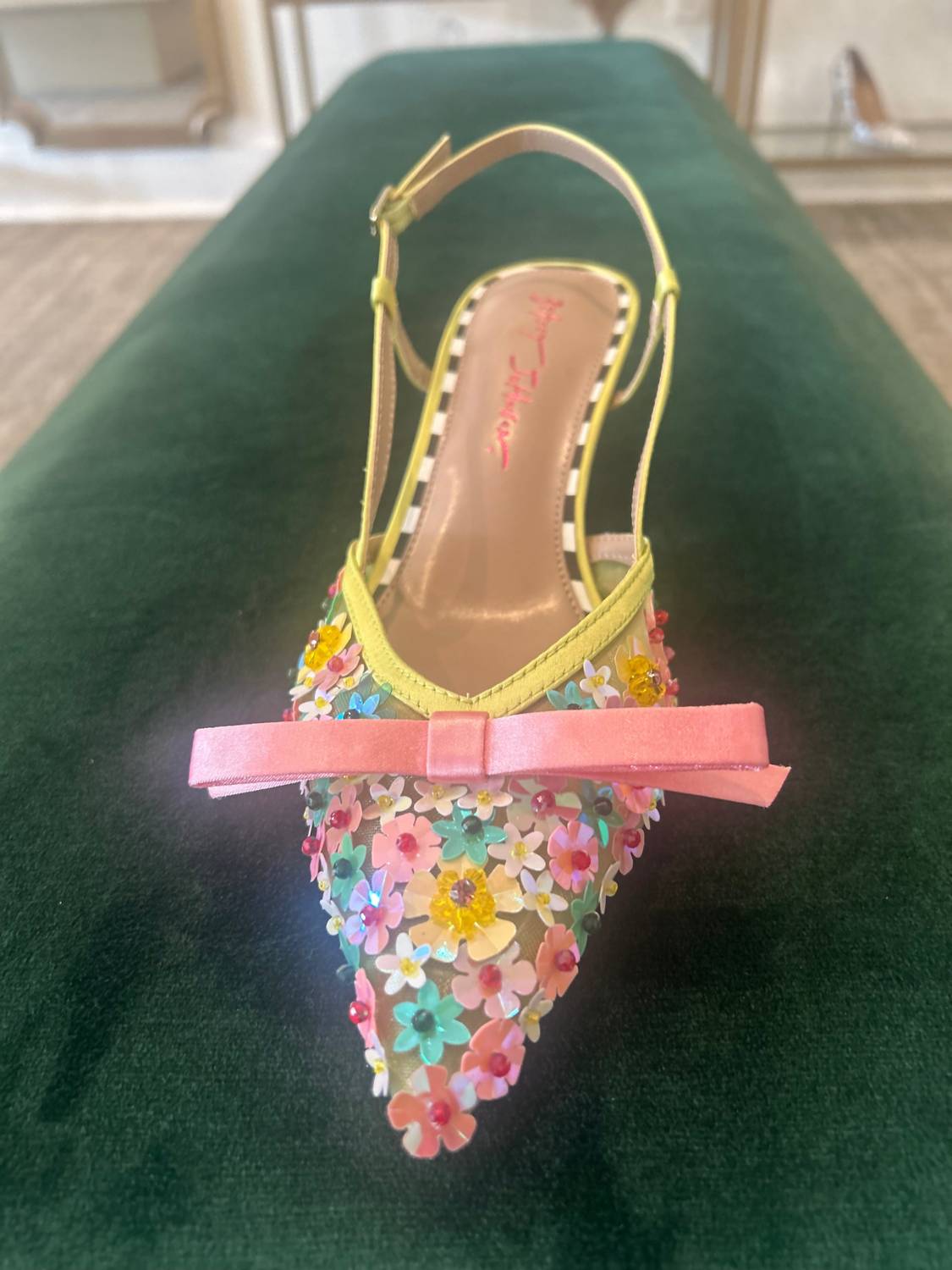 Betsey Johnson - Women's Sadyy Ditzy Floral Slingback Pumps