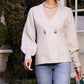 Fifteen Twenty - Lucy Longsleeve V-neck Cardigan