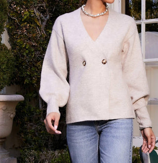 Fifteen Twenty - Lucy Longsleeve V-neck Cardigan