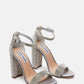 Steve Madden - Women's Carrson Rhinestone Heeled Sandal