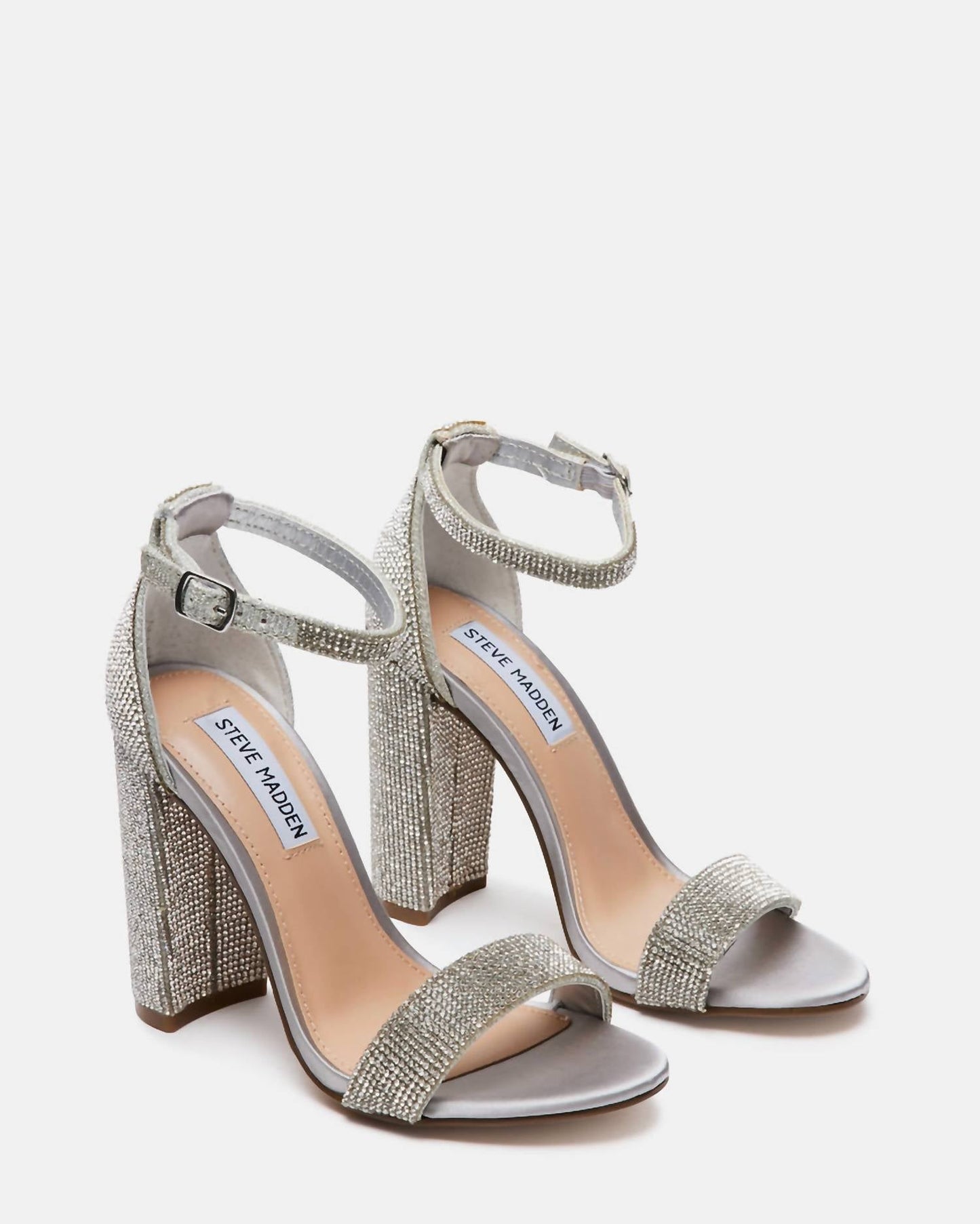 Steve Madden - Women's Carrson Rhinestone Heeled Sandal