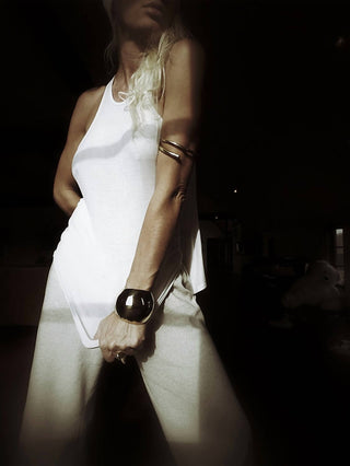 Avenue Chic - Women's Globe Statement Cuff