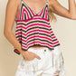 Pol - Cropped Crochet Baby Doll Top