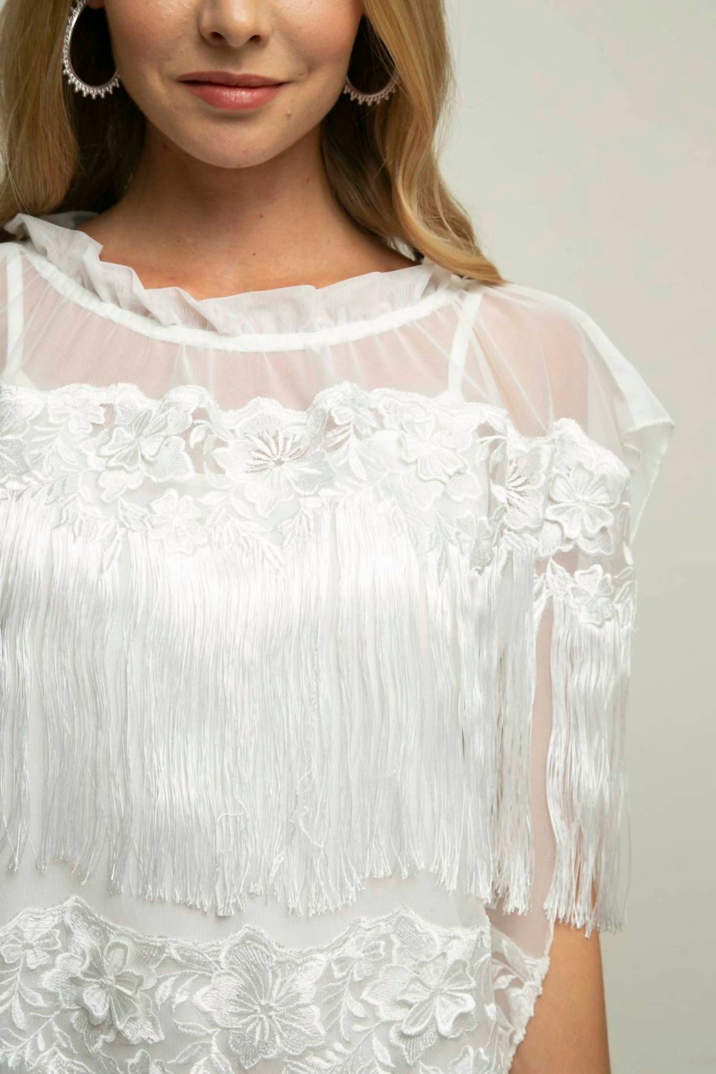 Eva Franco - Babs Fringe Top