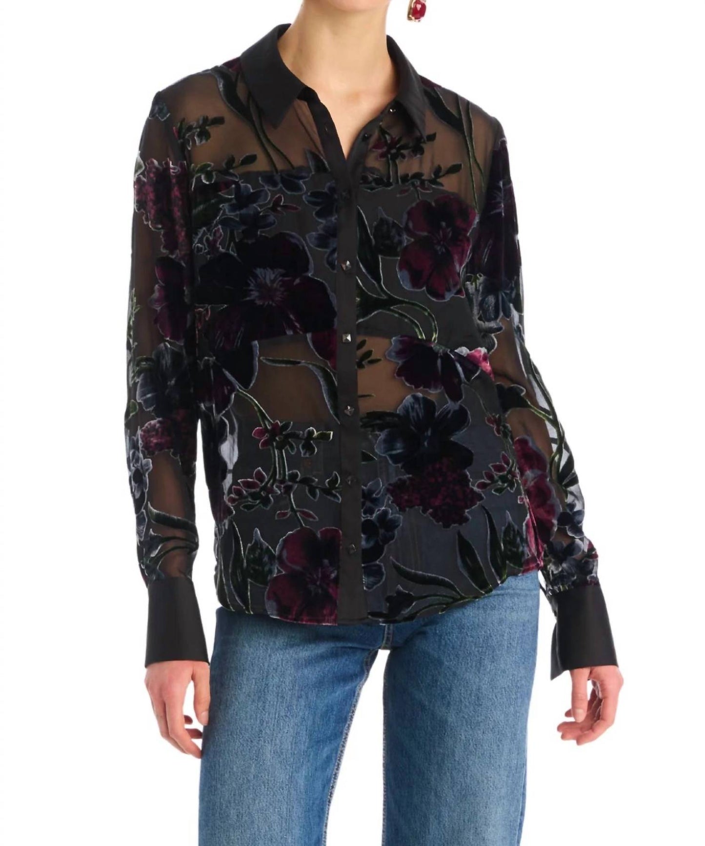 Allison New York - Sade Button Down Top
