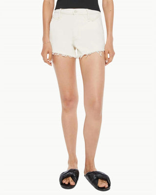 Mother - High-waisted Jean Shorts