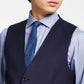 Calvin Klein Men's X Fit Stretch Solid Suit Vest Blue Size Large