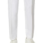 Tommy Hilfiger Men's Modern Fit Th Flex Stretch Chambray Suit Separate Pant White Size 33X32