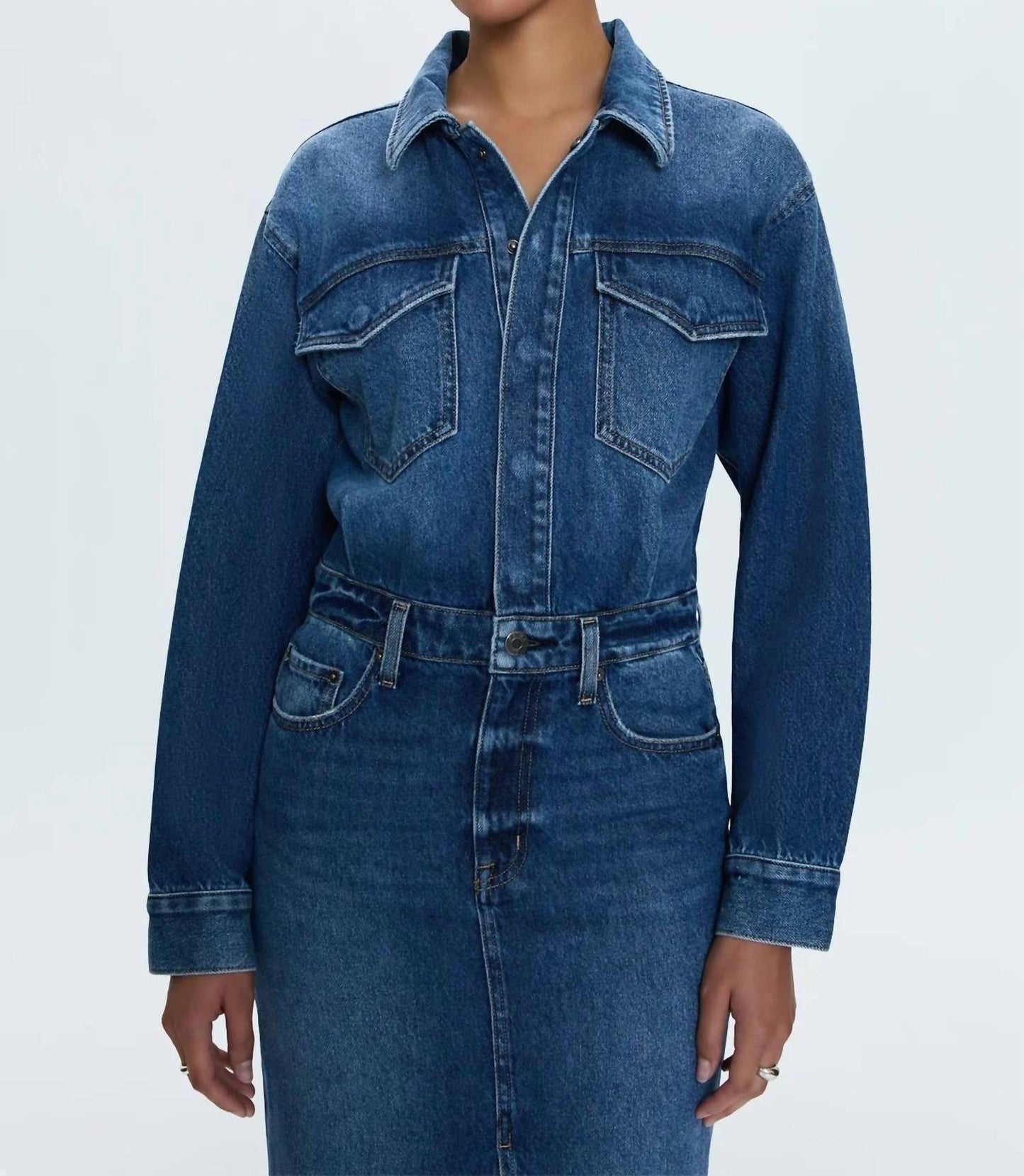 Pistola - Amira Denim Midi Dress