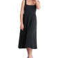 Black Tape Women's Banded Waist Knit Sleeveless Midi Dress Black Size X-Large