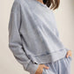 Z Supply - Lax Knit Denim Sweatshirt