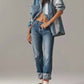 Free People - Slim Shade Selvedge Jeans