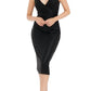 Dress The Population - Anita Metallic Dress