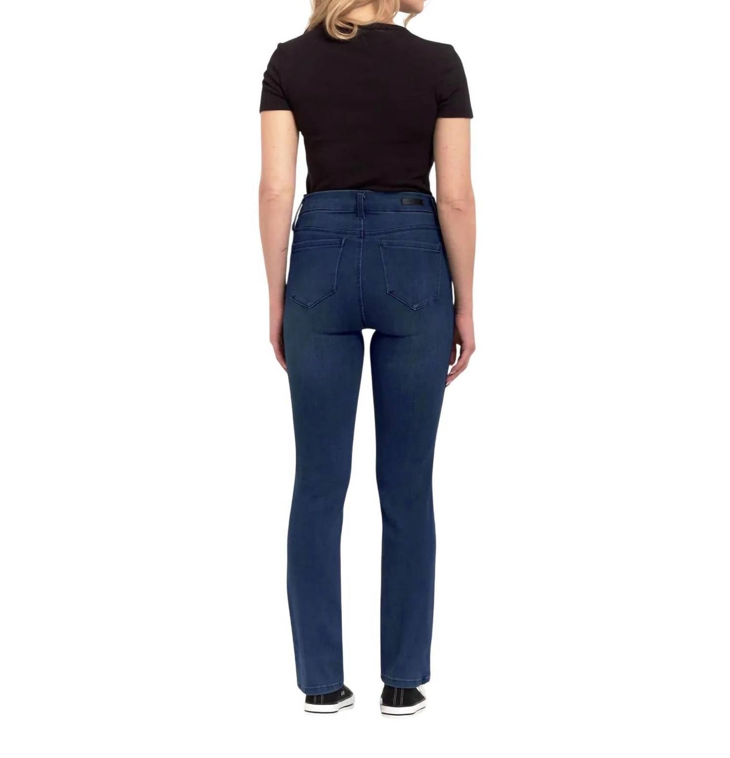 1822 Denim - Sheila Mid-rise Slim Straight Jeans