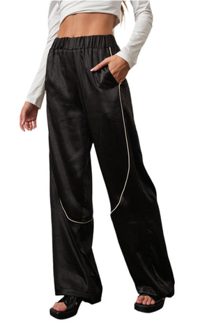 Pretty Garbage - Center Stage Satin Pants