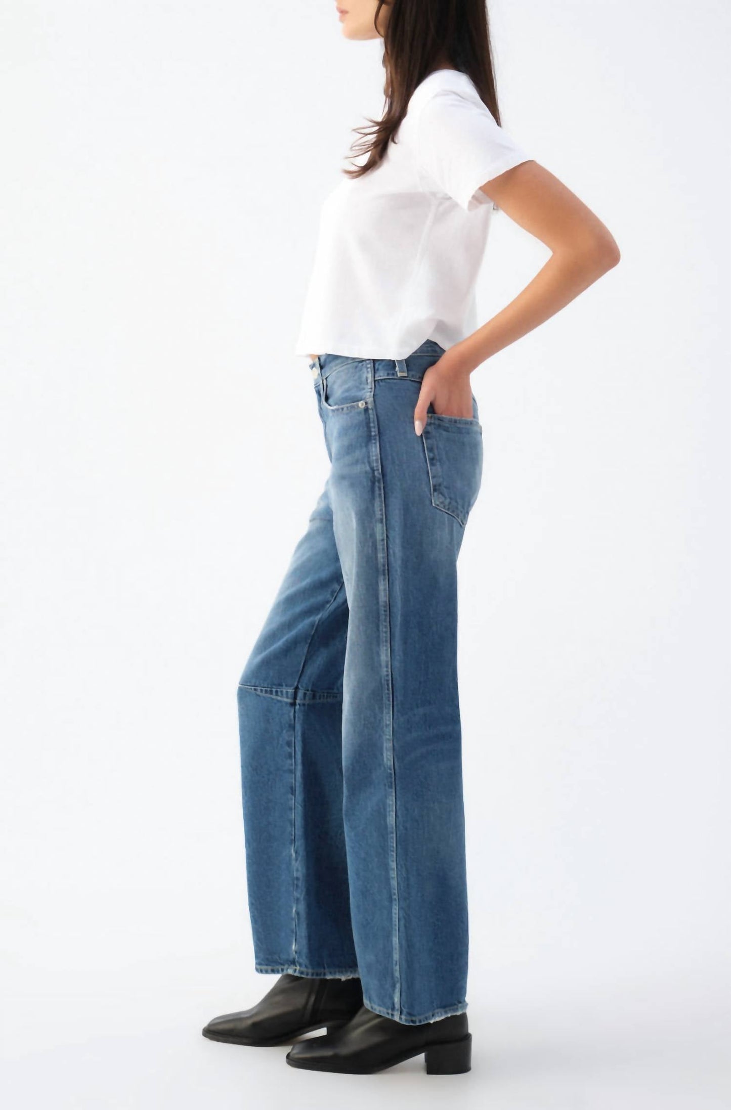 Amo - Sandra Baggy Wide Leg Jeans