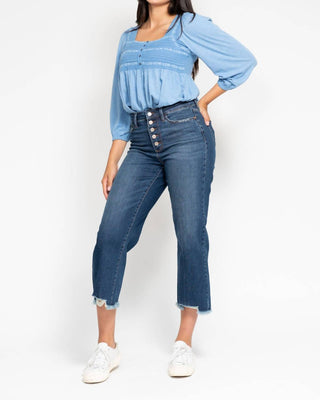 Judy Blue - High Waist Button Fly Jeans