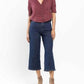 Judy Blue - High Waisted Tummy Control Tailored Crop Wide Leg Jean