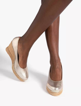 Penelope Chilvers - Women's Scoop Leather Espadrille