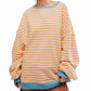 Free People - Classic Striped Crew Neck Top