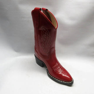 Old West - Kids Girl's Snip Toe Western Boot