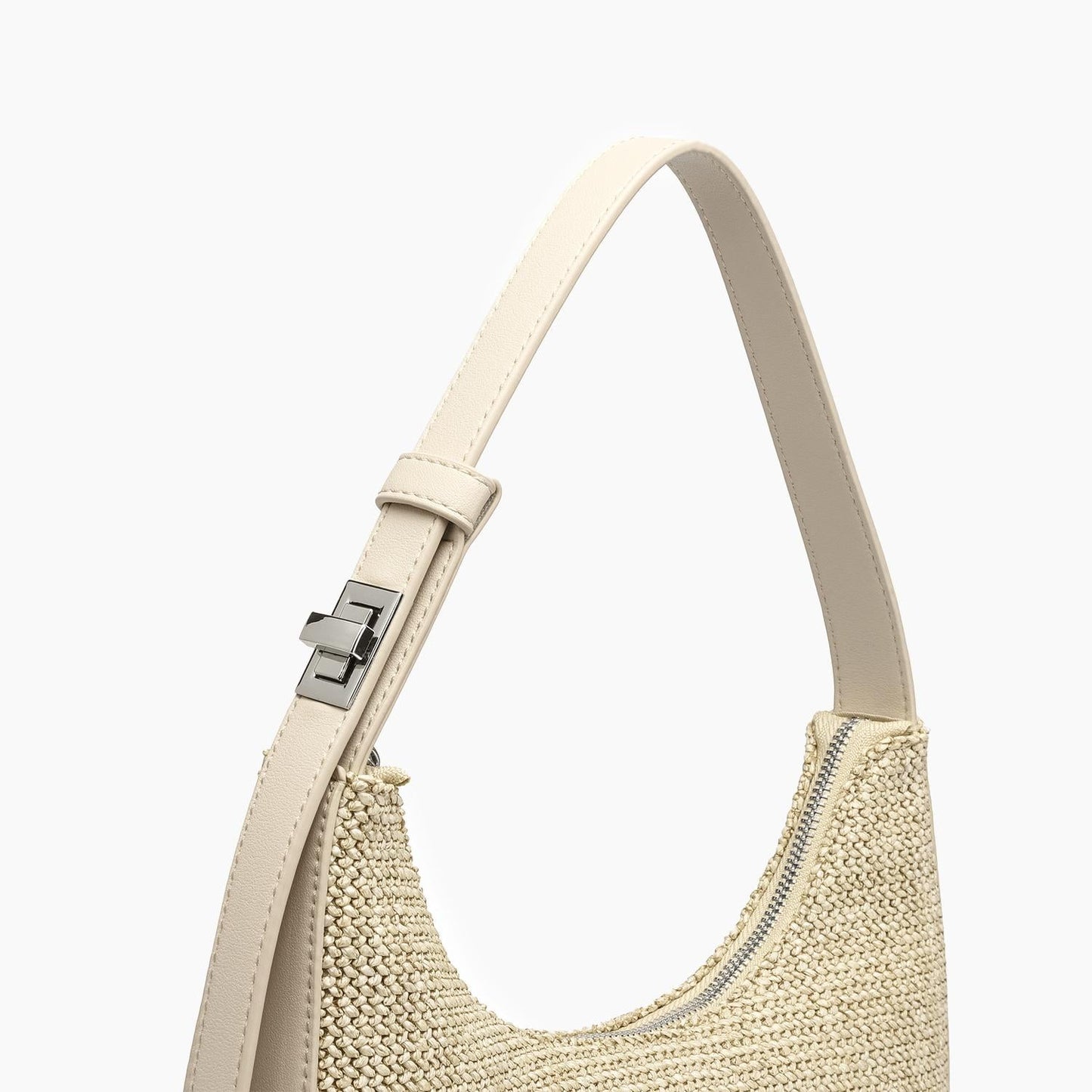 Like Dreams - Women's Luna Spring Straw Mini Shoulder Bag