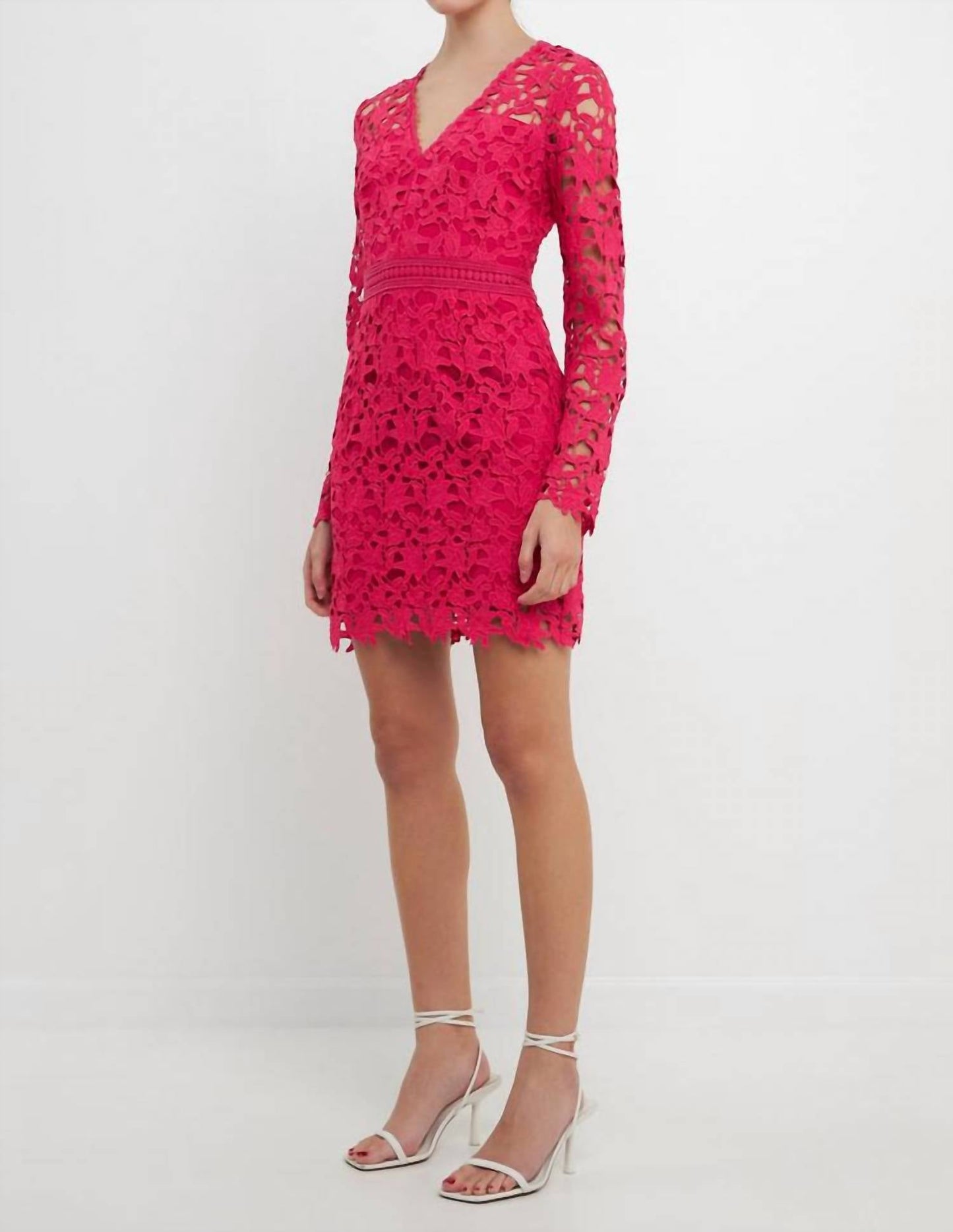 Endless Rose - Lace Mini Dress