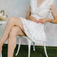 Love The Label - Maribel Deep V-neck Mini Dress