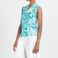 Clara Sun Woo - Sleeveless Draped Cowl Neck Top