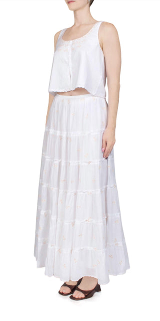 Ciao Lucia - Coralie Embroidered Skirt